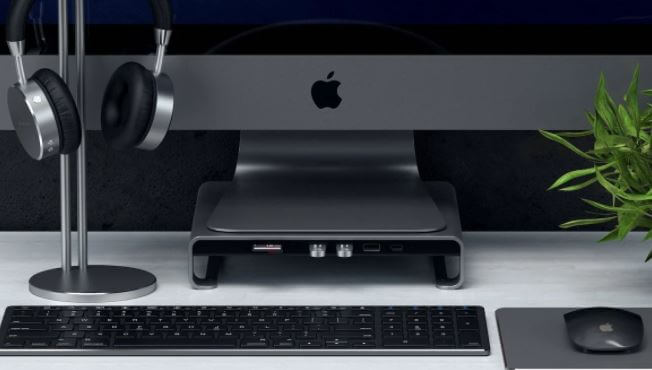Satechi Type-C Aluminum iMac Monitor Stand Hub